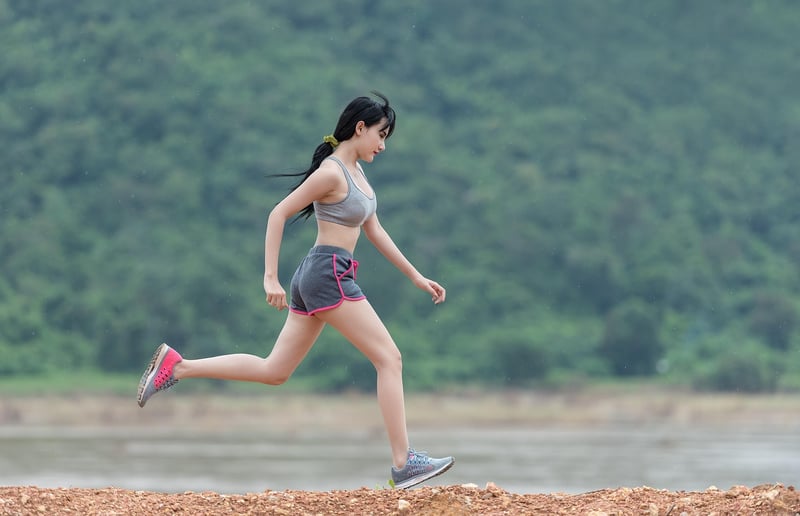 Jogging in Nature
